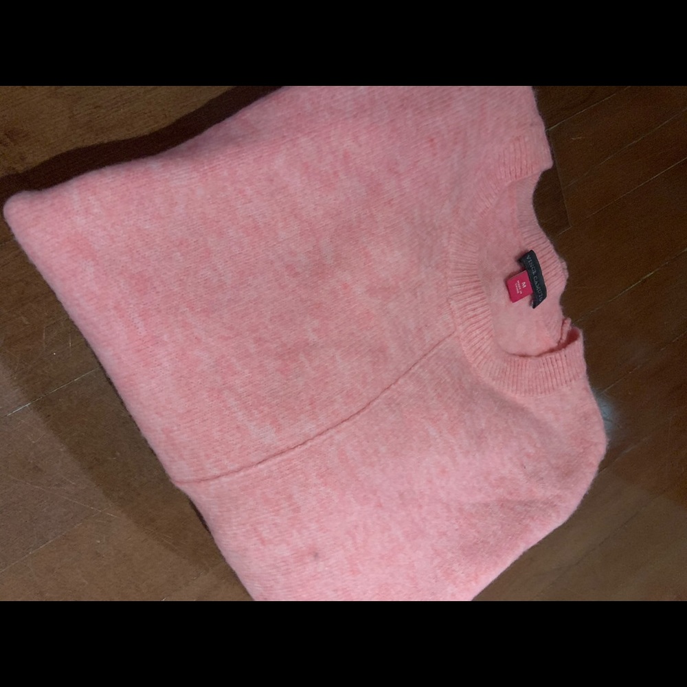 Vince Camuto Soft Pink Oversized Sweater